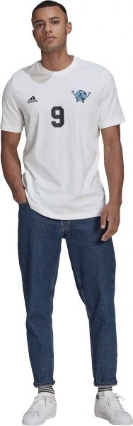 Футболка Adidas LIL NUMBER T M GN6917 XL білий