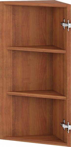 Шафа верхня Грейд кутова 300x720x300 мм горіх лісовий 