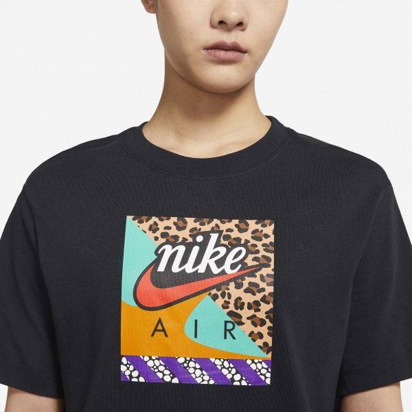Футболка Nike W NSW TEE BF AIR LOOM DN5882-010 р.L чорний
