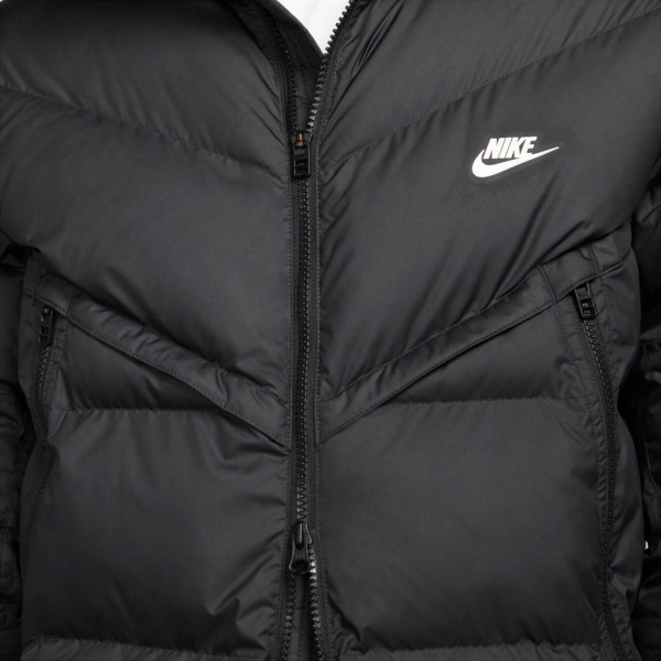 Куртка Nike M NK SF WR PL-FLD HD JKT DR9605-010 р.M чорний