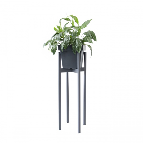 Подставка для цветов Vitan Кротон 29,5х29,5x75 см графит 