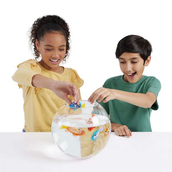 Игрушка интерактивная ROBO ALIVE S3 Роборыбка (золотистая) 7191-2