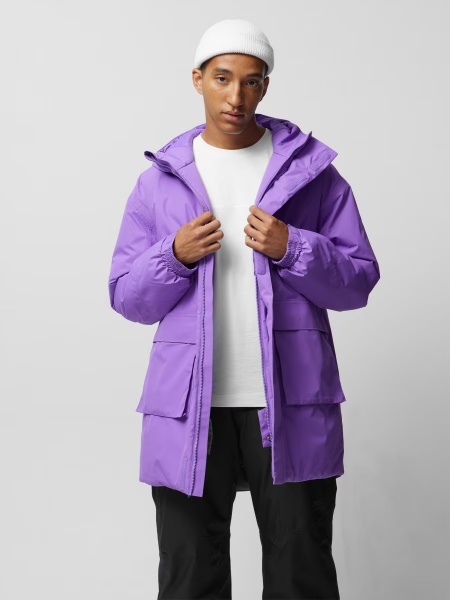 Куртка-парка Outhorn TECHNICAL JACKET M327 OTHAW23TTJAM327-50S р.XL фиолетовый