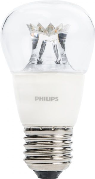 Лампа светодиодная Philips MAS LEDlustre 6 Вт P48 прозрачная E27 220 В 2700 К 929001140702 