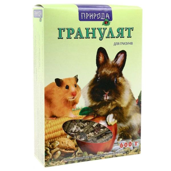 Корм Природа Гранулят PR240280 600 г