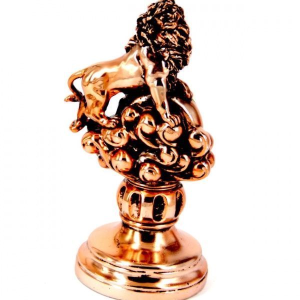 Статуэтка-часы Знак зодиака Лев T1129 Classic Art