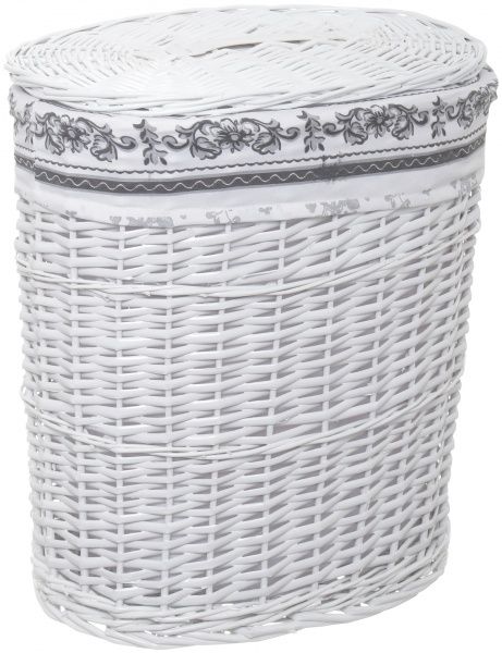 Корзина плетеная с текстилем 44х30х48 см HQ13-53CD-2 