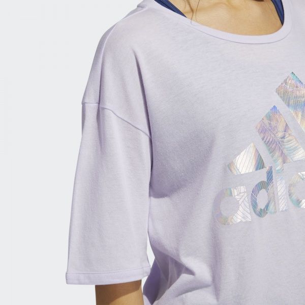 Футболка Adidas UNIV TEE 2 W FM1657 L фіолетовий