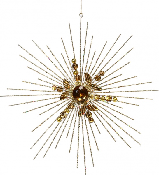 Підвіска Зірка промениста 19 см в асортименті EPI-F19520177/181