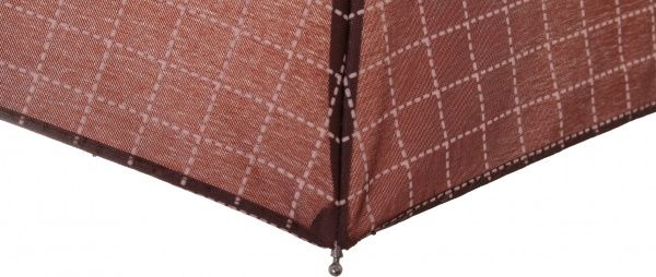 Зонт Абстракция, складной, автомат коричневый 