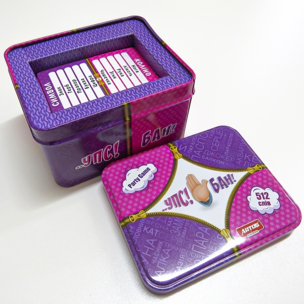 Игра карточная ARTOS GAMES Упс! Бан!