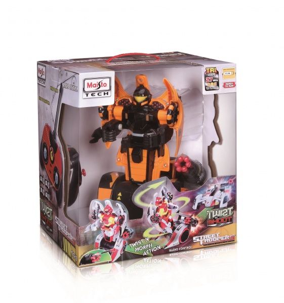 Автомодель-трансформер на р/у Maisto Twist and Shoot в ассортименте 81177 grey/red