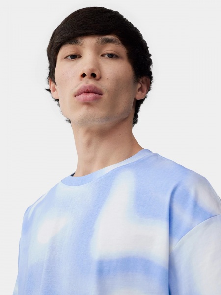 Футболка 4F TSHIRT M1176 4FRSS23TTSHM1176-34A р.XL блакитний