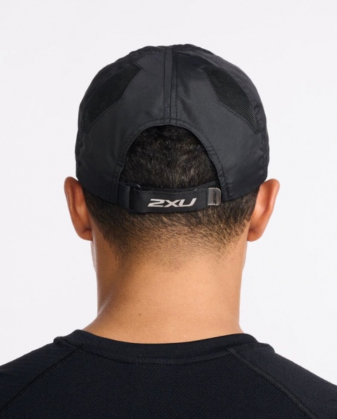 Кепка 2XU Run Cap UQ5685f_BLK/BLK OS черный