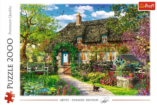 Пазл Trefl 2000 Сільський будиночок 27122