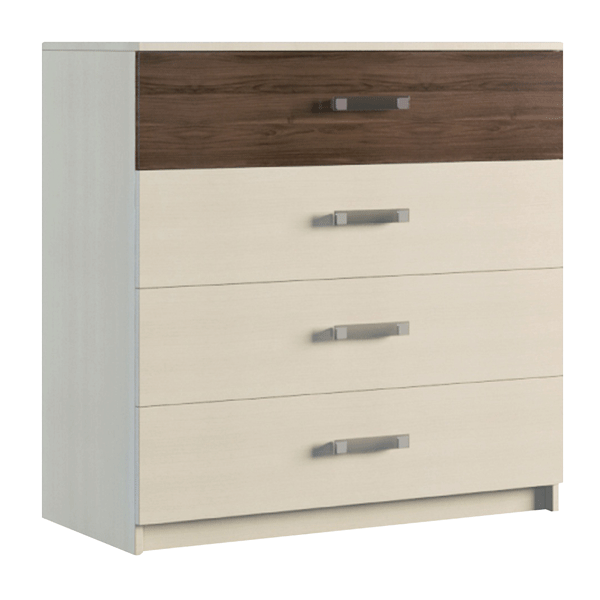 Комод Фенікс Марсель 810х440х900 мм венге світлий/горіх французький темний