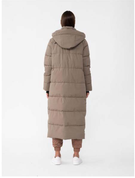 Пальто 4F DOWN JACKET F237 4FAW23TDJAF237-82S р.M коричневий