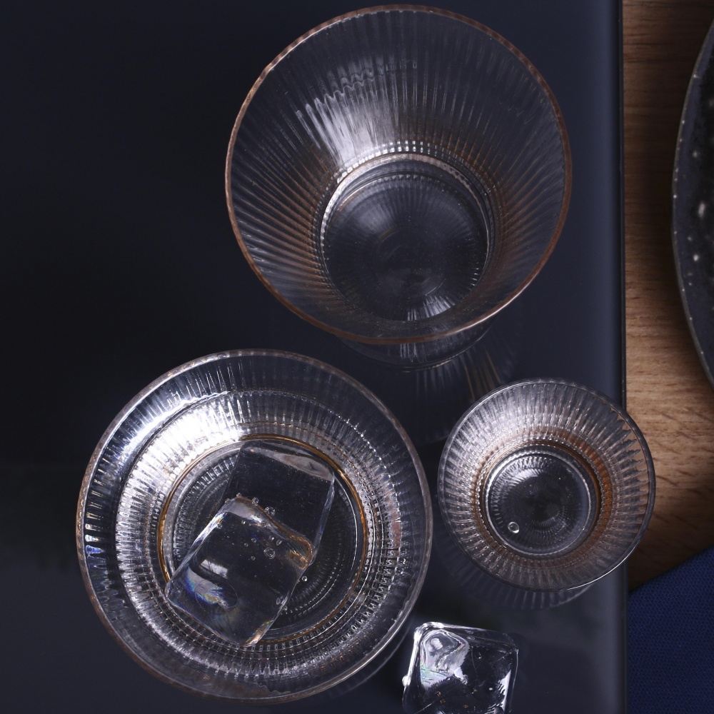 Стакан высокий Fiora Golden Ring стекло 330 мл 1 шт.