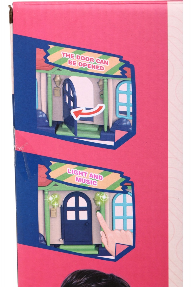 Будиночок для ляльок WENHAODA 17,5х16,5х8 см HSP1316206