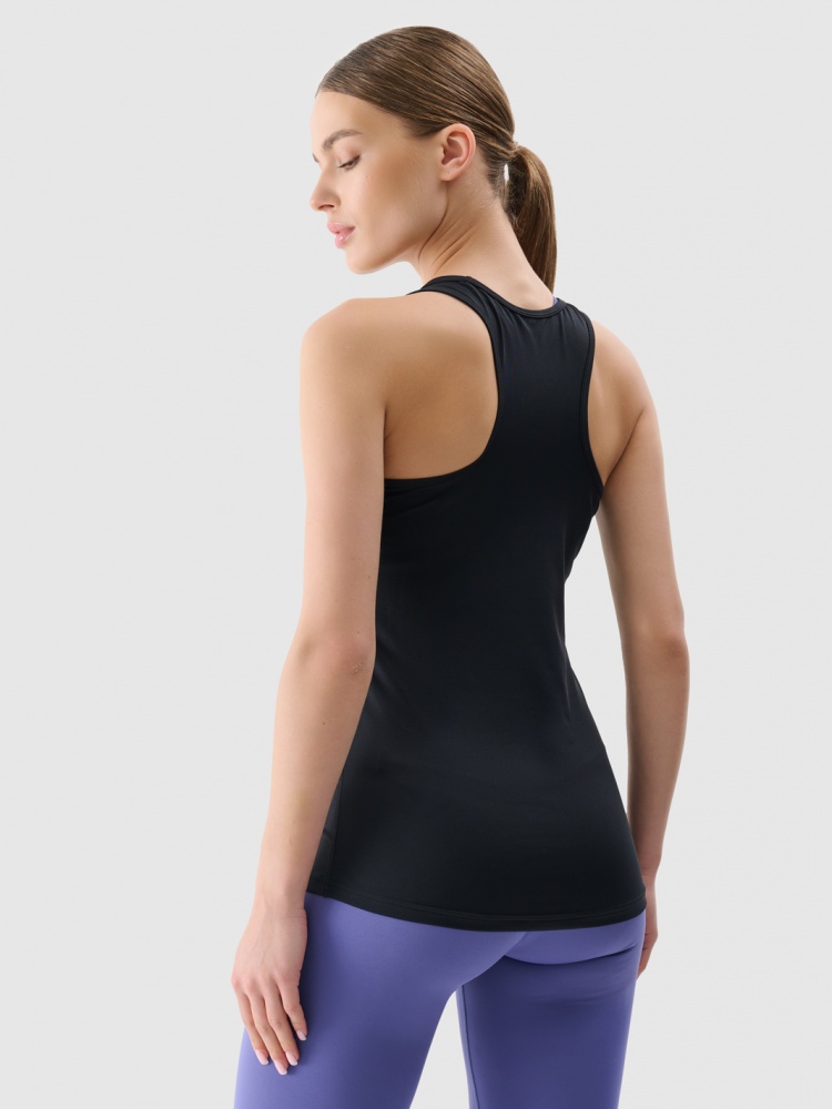 Майка 4F SLEEVELESS FNK F414 4FRSS25TFSLF414-20S р.S чорний