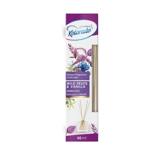 Дифузор Kolorado Aroma Sticks Фрукти і ваніль 50 мл