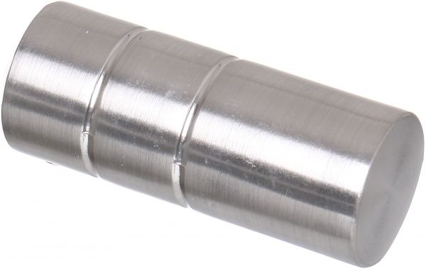 Наконечник Gardinia Циліндр Ally набірний d19 мм імітація сталі 