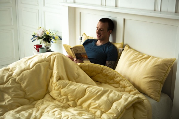 Ковдра вовняна Екстра Преміум Carmela Hand Made 0344 зима (2200000450814) 200x220 см MirSon