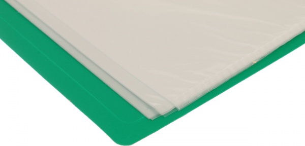 Папка А4 с 40 файлами зеленый UP! (Underprice)