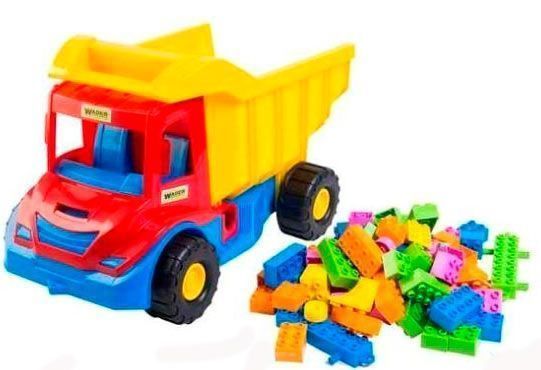 Вантажівка Wader Multi truck з конструктором 39221