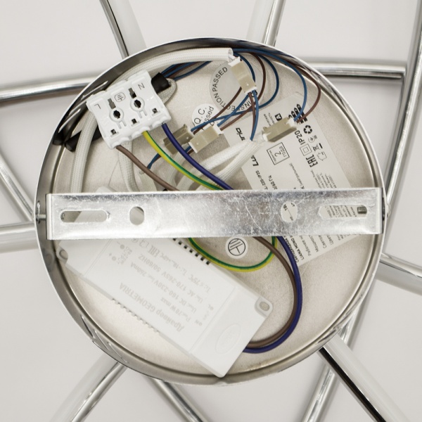 Світильник світлодіодний Luminaria 60 Вт хром 4000 К LIANA MONO 60W R-CHROME 