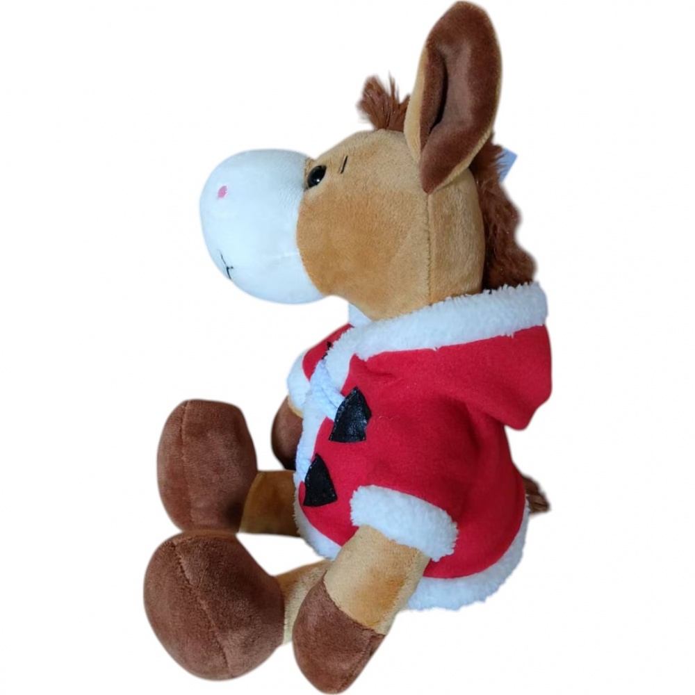 Сувенир новогодний Leo Arts & Crafts лошадка с шарфиком (LEO25-607B/22CM) 22 см