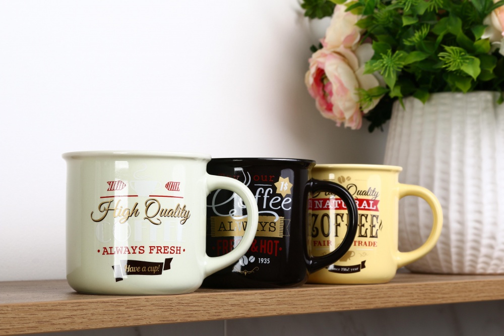 Чашка Fiora Vintage white 355 мл