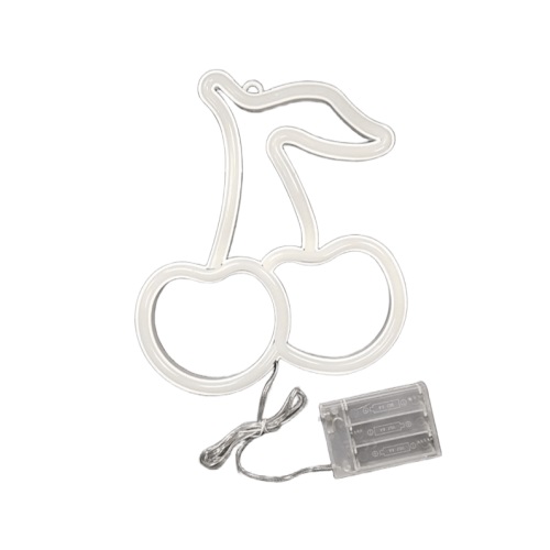 Неоновая вывеска LED-NEON CHERRY 200x220 мм зеленый