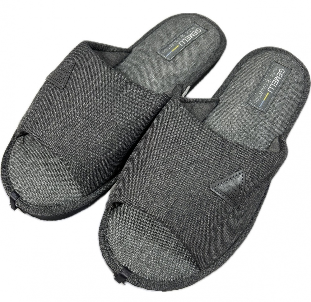 Капці домашні Gemelli Скаут 3 р.44 сірий