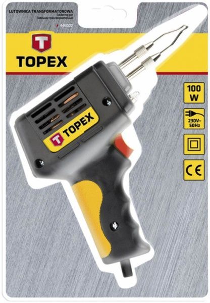Паяльник импульсный Topex 44E002