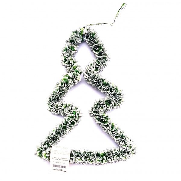 Ялинка декоративна Н25 зелено-біла зелений із білим 