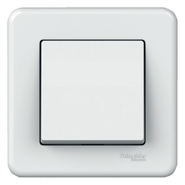 Выключатель одинарный Schneider Electric Leona белый