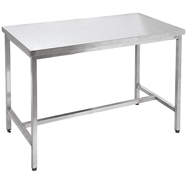 Стіл виробничий без полиці та бортика Tehma 1100x600x850 мм нержавіюча сталь