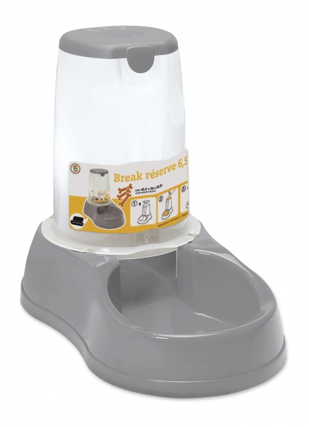 Миска-дозатор Stefanplast Break reserve Food 65 л сірий