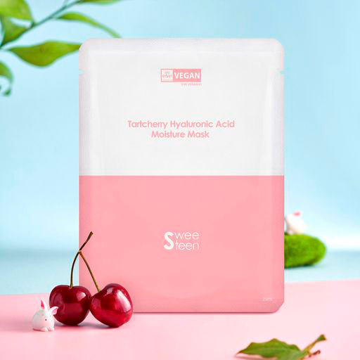 Маска тканевая для лица Sweeteen Tartcherry Hyaluronic Acid Moisture 25 мл 1 шт.