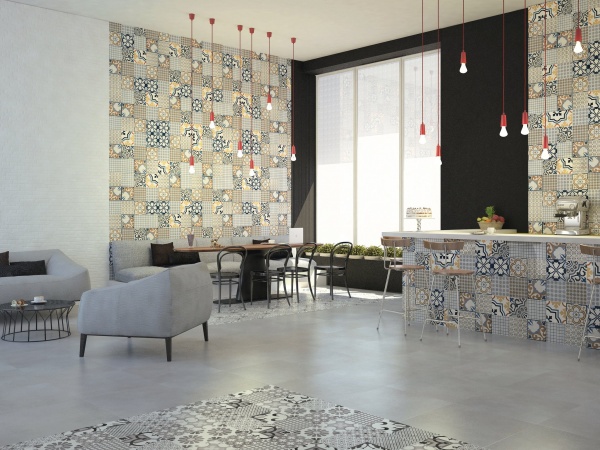 Плитка El Molino Логос Джет Азул 58x58 