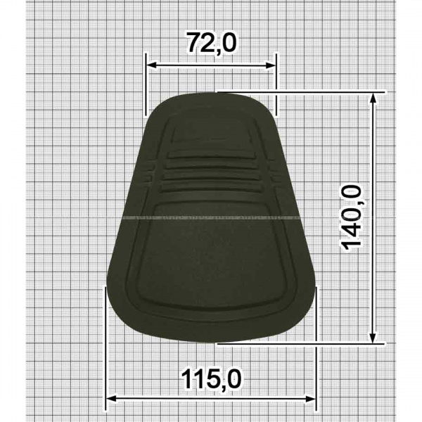 Наколенники вставные для тактических штанов Ukr Cossacks хаки