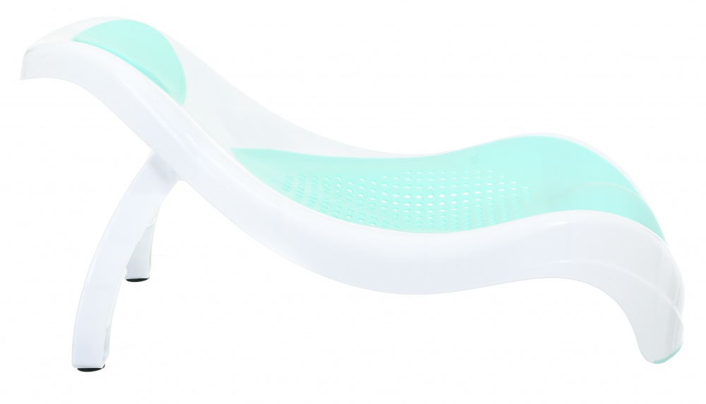 Гірка для купання Bambinelli 29.4x27.9x37 см біло-зелений FG734