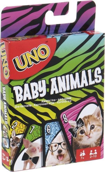 Гра настільна Uno Малята-звірята FLK78