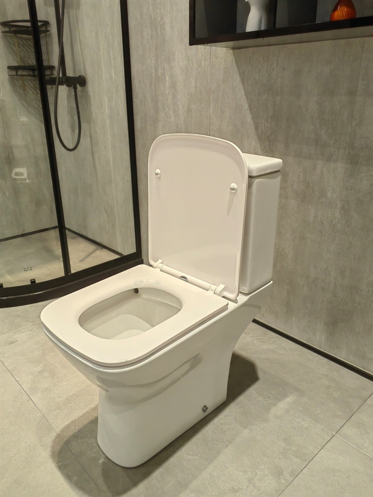 Унітаз-компакт EGO PRIDE Rimless з сидінням Duroplast soft-close, 60*38*78см