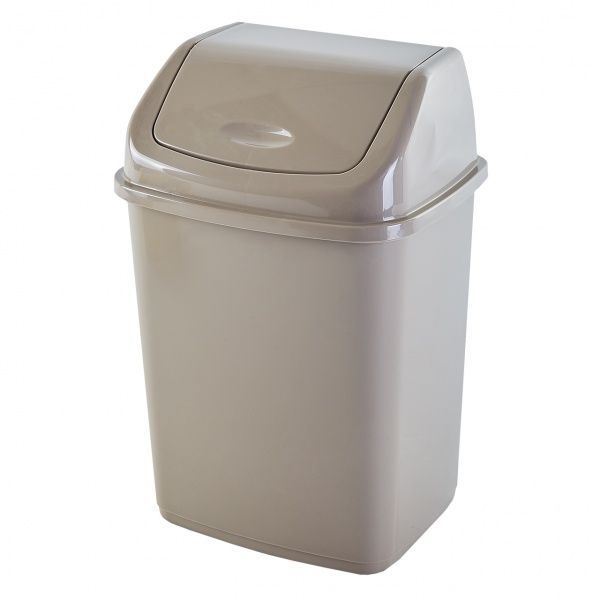 Відро для сміття Алеана кремовий 122061