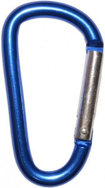 Карабін D-подібний алюмінієвий RD 8x80 мм