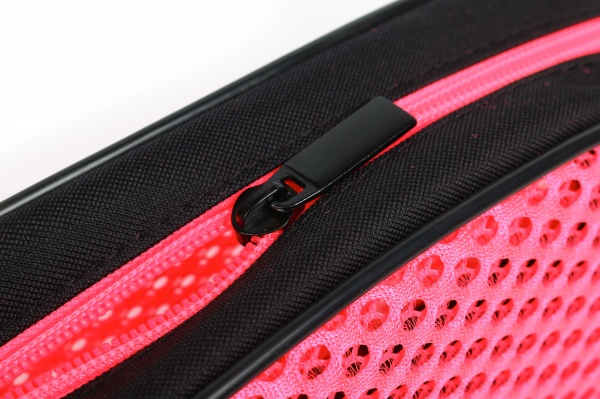 Пенал школьный 21,5х9,5х5 см розовый