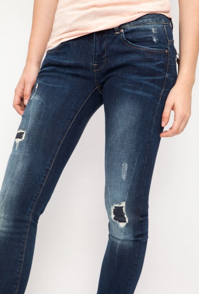 Джинсы G-Star RAW Midge Cody Mid Skinny Wmn 60883,6553-7351 р. 25-32 синий 