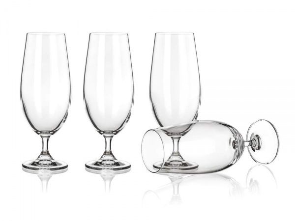 Набор бокалов для пива Pilsner Leona 370 мл 4 шт. Maison Forine 